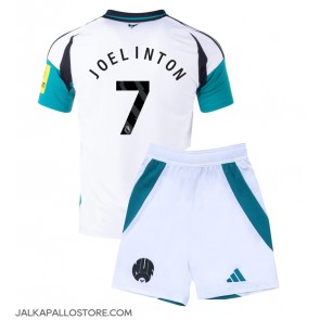 Newcastle United Joelinton #7 Kolmaspaita Lapsille 2024-25 Lyhythihainen (+ shortsit)